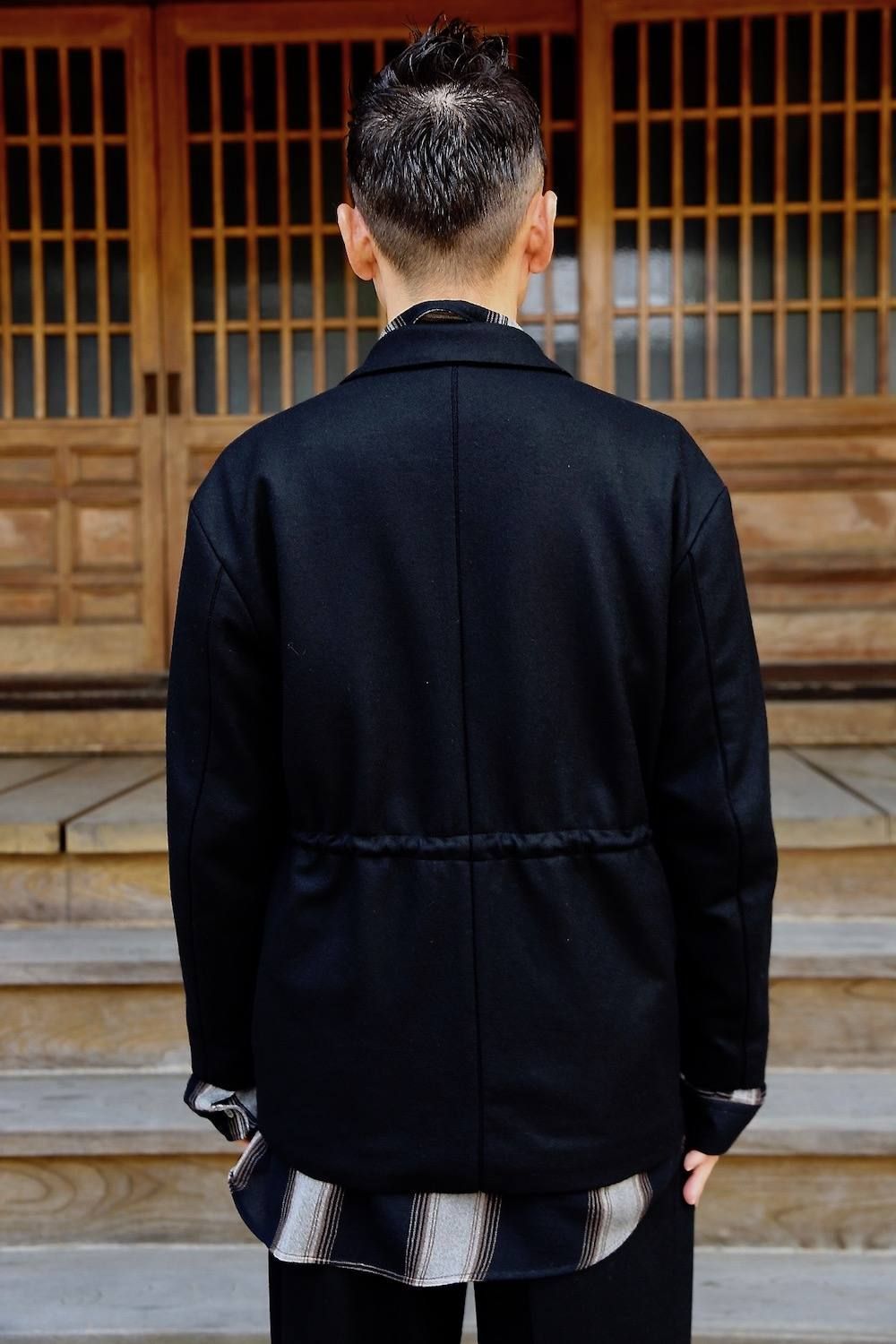 YOKE LOOSE DOUBLE-BREASTED JACKET & TROUSESスタイル.2019.9.10.