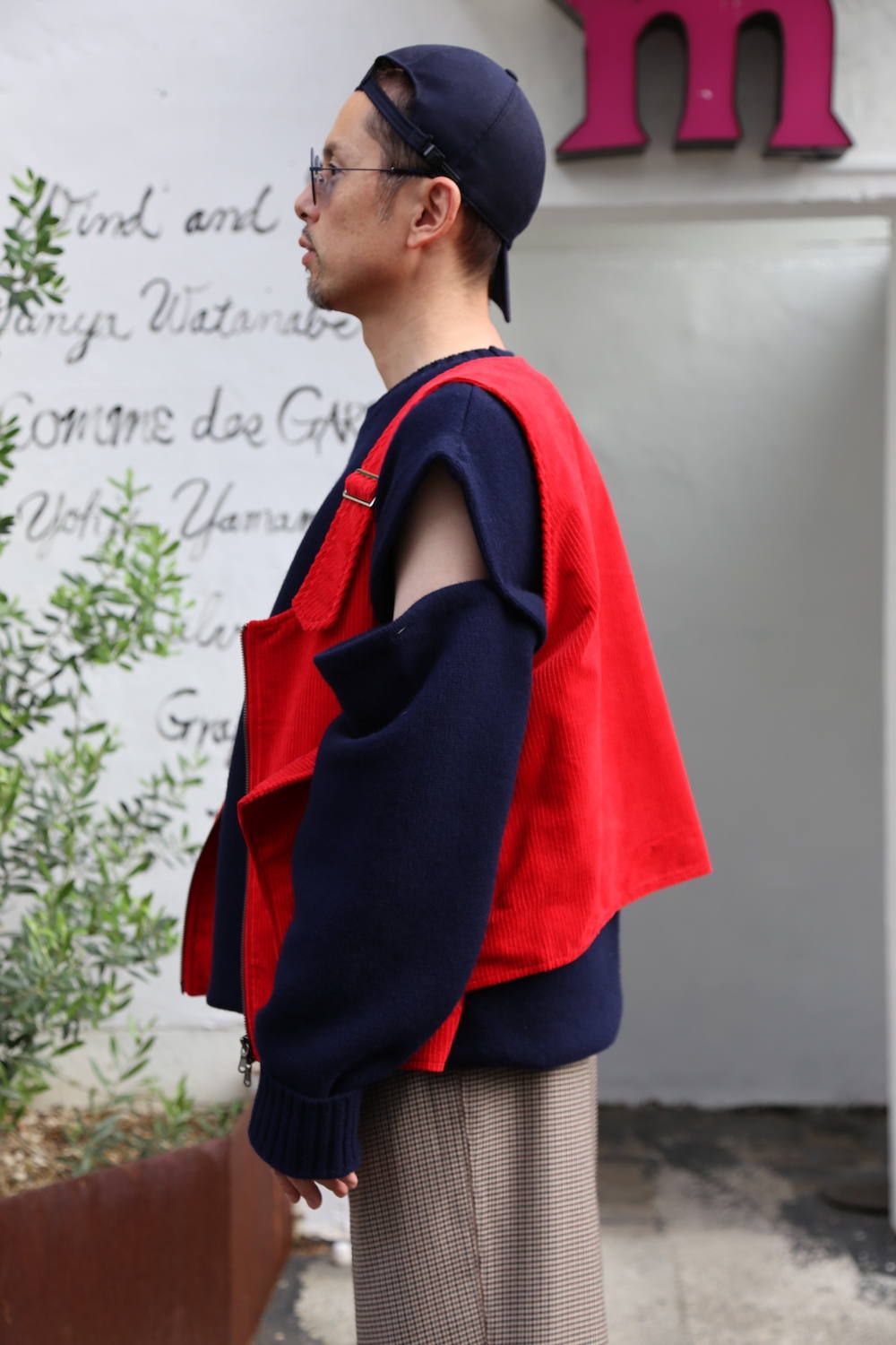 WELLDER Utillity Vest"Red"スタイル2019.9.23.