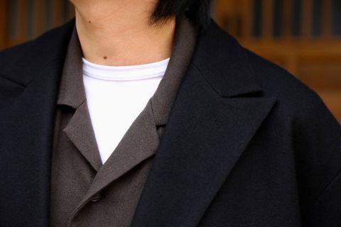 YOKE LOOSE DOUBLE-BREASTED セットアップスタイル.2019.9.8.