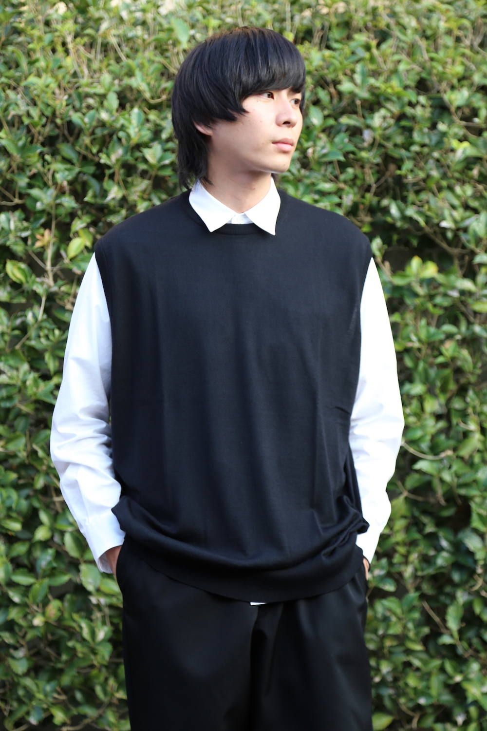 Graphpaper High Gauge Knit Vest