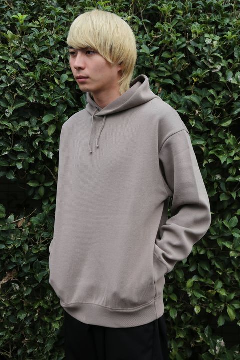 crepuscule(クレプスキュール)milanorib parka(1903-010)"Brown"スタイル.2019.10.26.