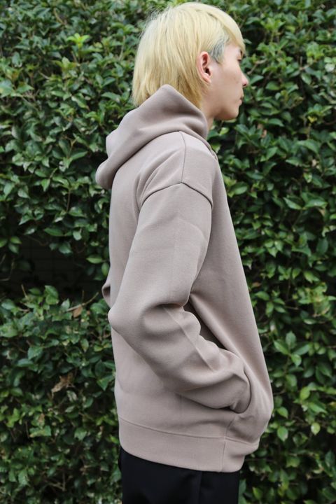 crepuscule(クレプスキュール)milanorib parka(1903-010)"Brown"スタイル.2019.10.26.