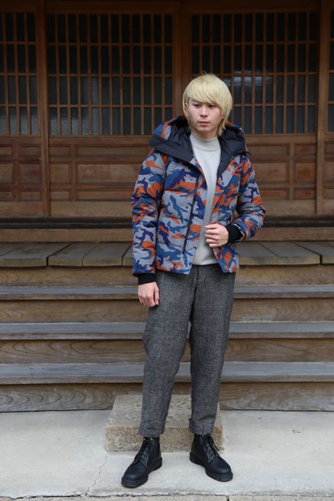 CANADA GOOSE MACMILLAN PARKA "ORANGE"スタイル.2019.10.20