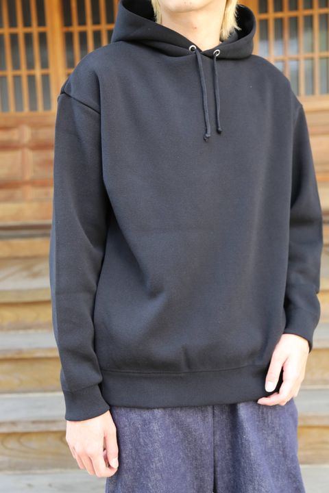 crepuscule(クレプスキュール)milanorib parka(1903-010)"Black"スタイル.2019.10.26.