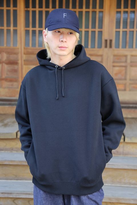 crepuscule(クレプスキュール)milanorib parka(1903-010)"Black"スタイル.2019.10.26.