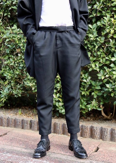 Dulcamara よそいきダブルJK & スリムパンツスタイル2019.10.9.