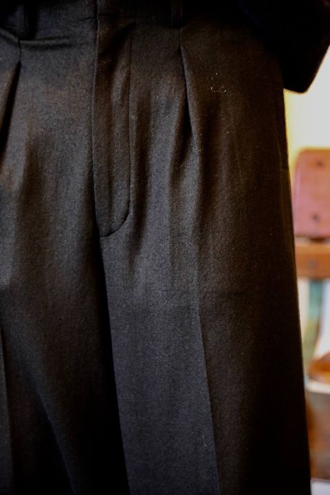 WELLDER Double Breasted Chesterfield Coat"BLACK"スタイル2019.10.8.