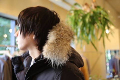 CANADA GOOSE ジャスパーパーカー"NAVY"スタイル.2019.10.2.