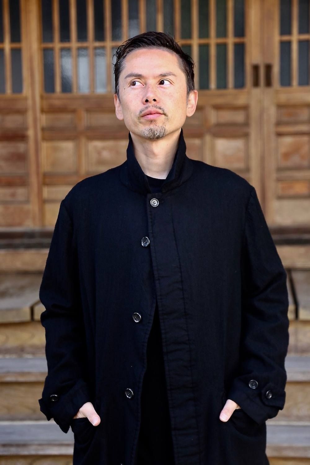 COMME des GARCONS HOMME ウールサージコートスタイル2019.10.14