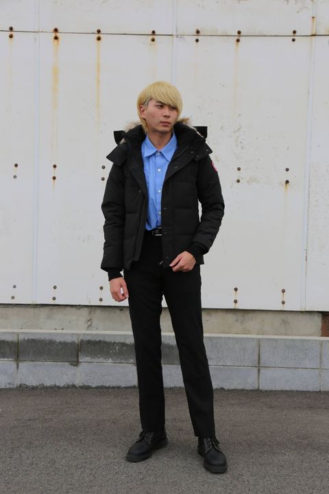 CANADA GOOSE WYNDHAM PARKA"BLACK"スタイル.2019.10.20.