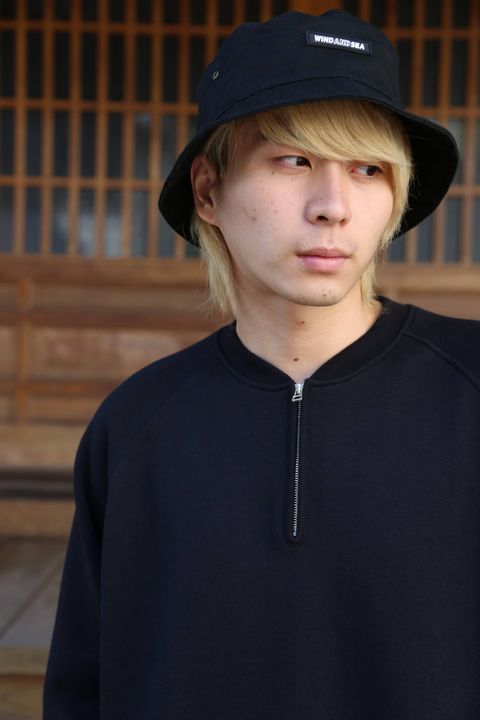 Graphpaper(グラフペーパー)LOOPWHEELER for Graphpaper HalfZip Sweat スタイル.2019.10.27.