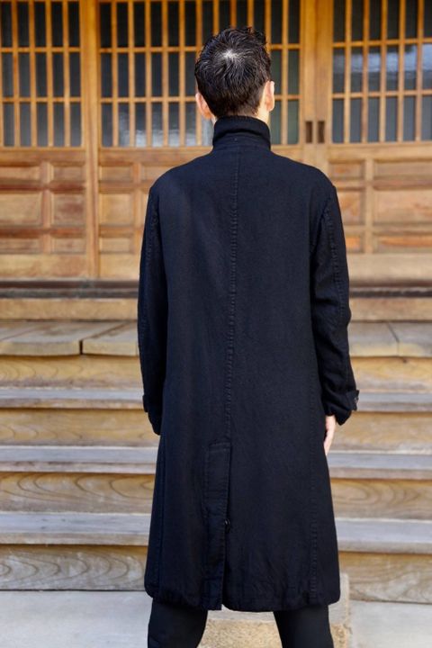 COMME des GARCONS HOMME ウールサージコートスタイル2019.10.14.