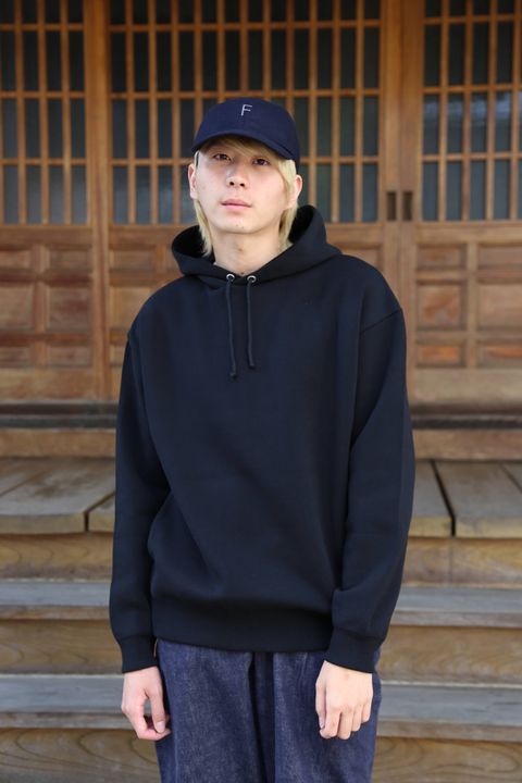 crepuscule(クレプスキュール)milanorib parka(1903-010)"Black"スタイル.2019.10.26.