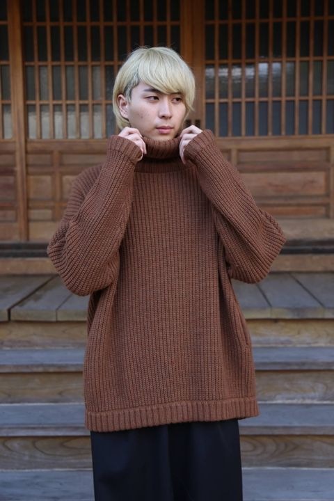 sulvam レイヤードスカートパンツスタイル2019.10.26.