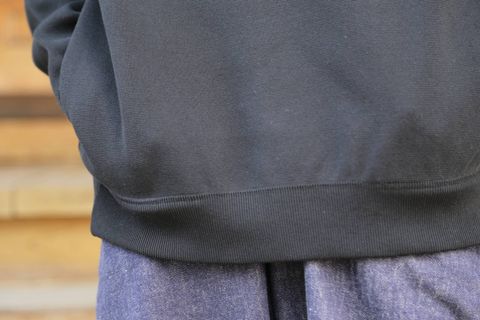 crepuscule(クレプスキュール)milanorib parka(1903-010)"Black"スタイル.2019.10.26.