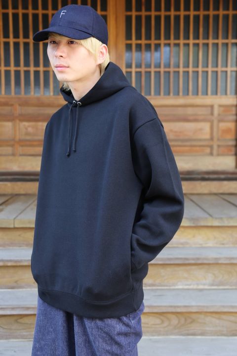 crepuscule(クレプスキュール)milanorib parka(1903-010)"Black"スタイル.2019.10.26.