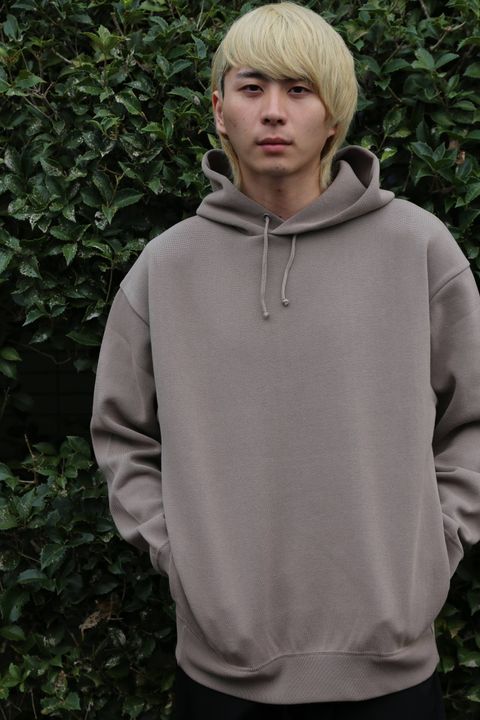 crepuscule(クレプスキュール)milanorib parka(1903-010)"Brown"スタイル.2019.10.26.