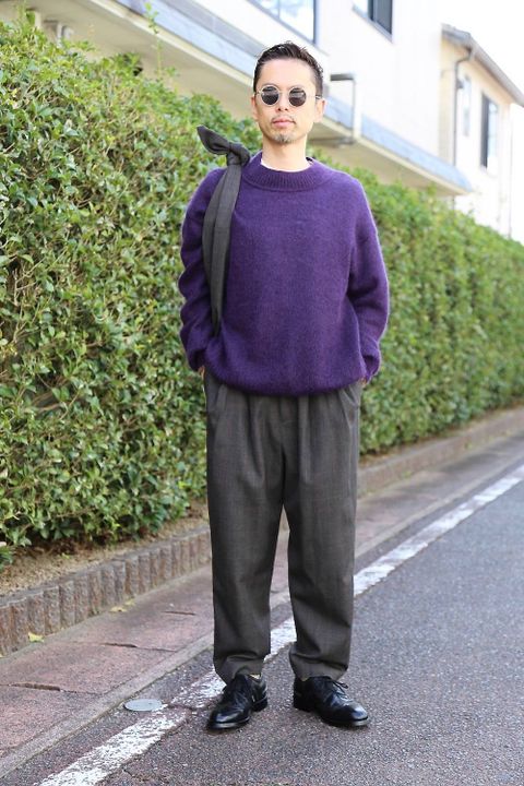 Dulcamara よそいきオーバータックパンツCHECKスタイル2019.10.4.