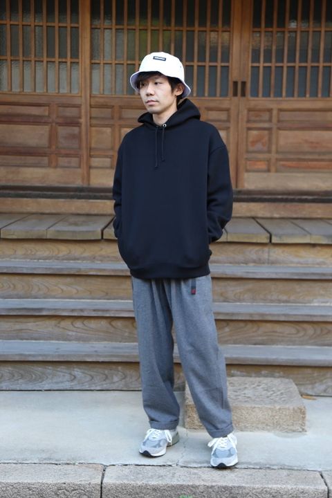 crepuscule(クレプスキュール)milanorib parka"Black"スタイル.2019.10.26.