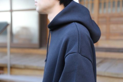 crepuscule(クレプスキュール)milanorib parka"Black"スタイル.2019.10.26.