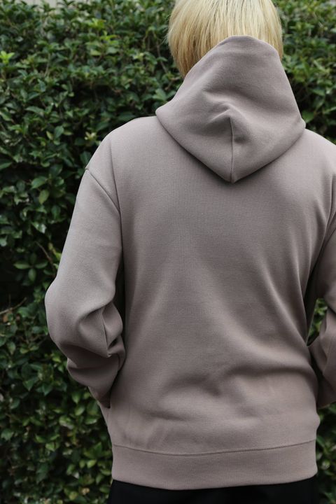 crepuscule(クレプスキュール)milanorib parka(1903-010)"Brown"スタイル.2019.10.26.