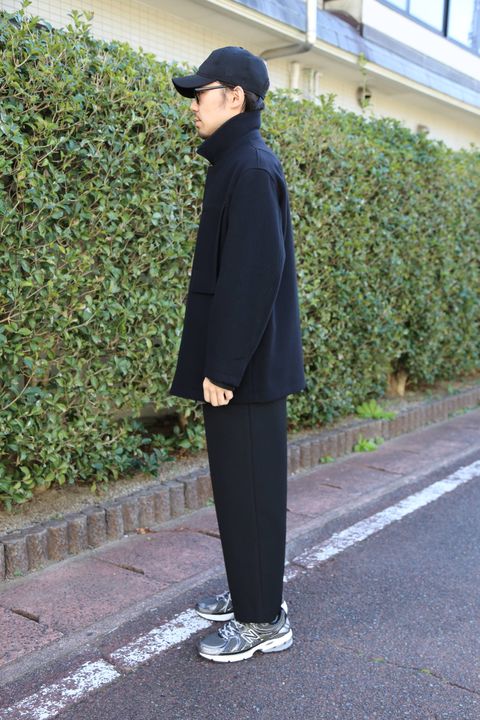 WELLDER (ウェルダー)Boxy Car Coat"BLACK"Style.2019.11.4.