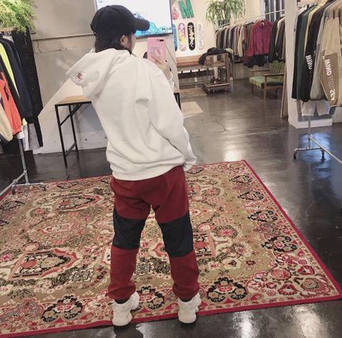 WIND AND SEA   GLITTER WDS HOODIE"WHITE"style.2019.11.30