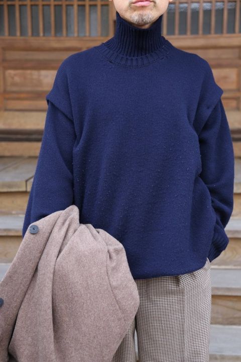 Dulcamara ラムビーバーBIGコート"BROWN"スタイル2019.11.26.