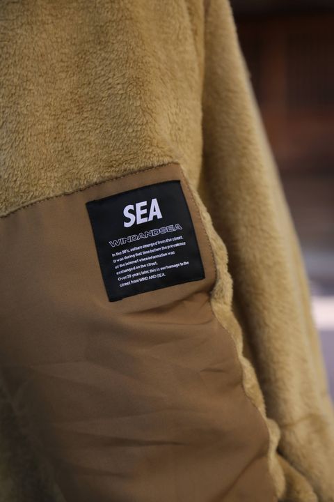 WDS MILITARY FLEECE JACKET"BEIGE"style.2019.11.23.