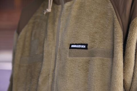 WDS MILITARY FLEECE JACKET"BEIGE"style.2019.11.23.