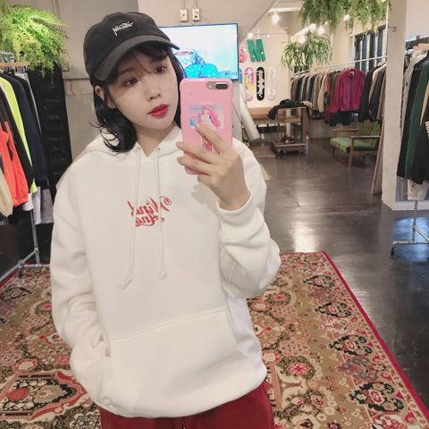 WIND AND SEA   GLITTER WDS HOODIE"WHITE"style.2019.11.30