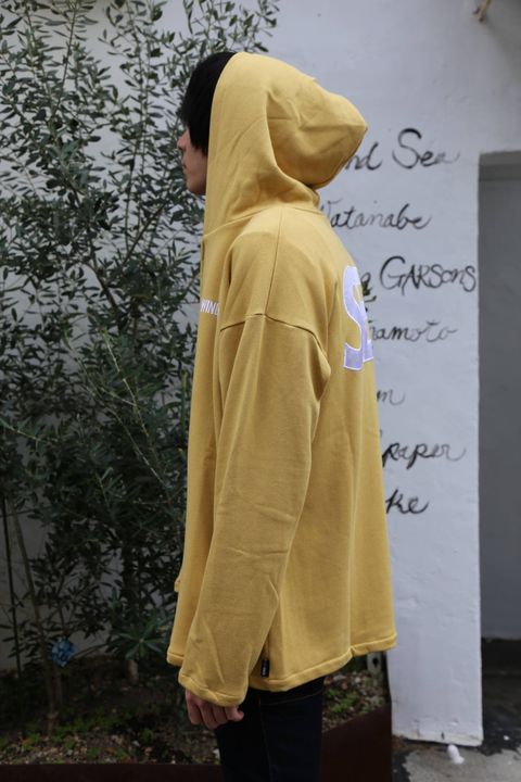 WIND AND SEA SEA BIG ZIP HOODIE”YELLOW”(WDS-19A-SW-09) スタイル.2019.11.10.