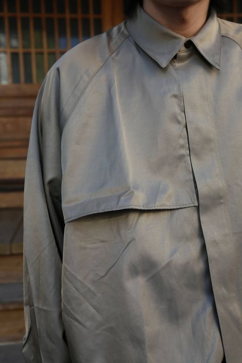 TRENCH SHIRT(Jie-20S-SH01) スタイル .2019.11.23