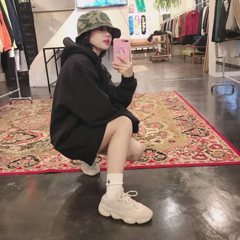 WIND AND SEA  GLITTER WDS HOODIE"BLACK"style.2019.11.30