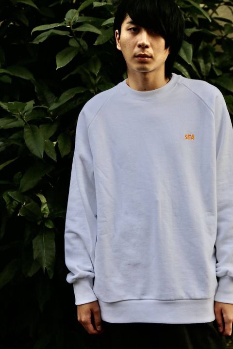WIND AND SEA SEA SWEAT SHIRT"WHITE"Style.2019.11.11.
