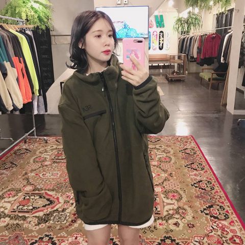 WIND AND SEA  WDS SWITCH FLEECE BLOUSON"OLIVE"style.2019.11.30