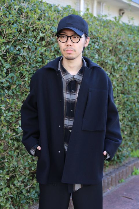 WELLDER (ウェルダー)Boxy Car Coat"BLACK"Style.2019.11.4.