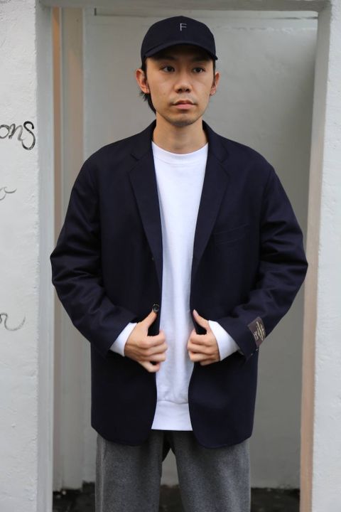 FUTUR×Graphpaper Canonico Jacket"NAVY"Style.2019.11.18.