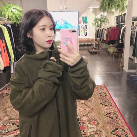 WIND AND SEA  WDS SWITCH FLEECE BLOUSON"OLIVE"style.2019.11.30