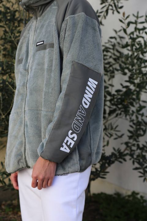WDS MILITARY FLEECE JACKET"OLIVE"style.2019.11.23.