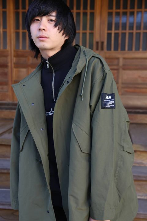WIND AND SEA WDS FIELD PARKA(WDS-19A-JK-02) スタイル .2019.11.16