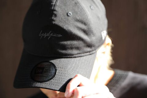 Yohji Yamamoto×NEW ERA 930CS YY SIGN MINI”W/ギャバジンB"(HC-H77-864)スタイル.2019.11.4.