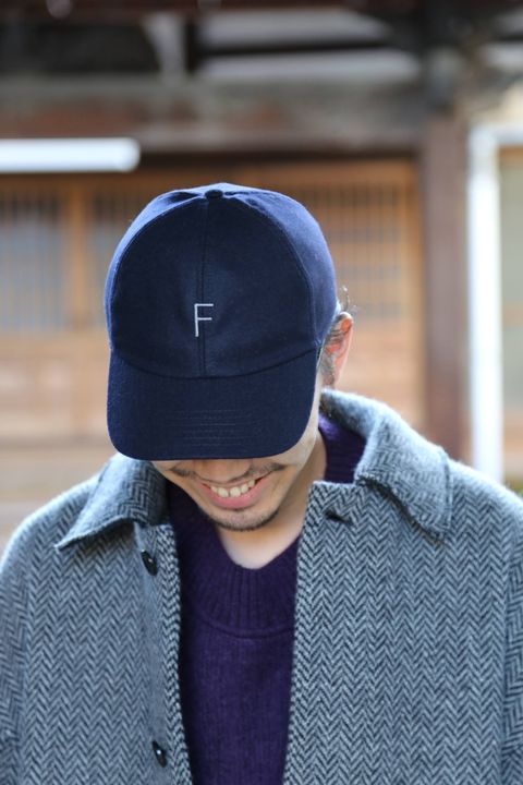 YOKE(ヨーク) DOUBLE JQUARD KNIT BAL COLLAR COAT"BLACK"Style.2019.11.5.