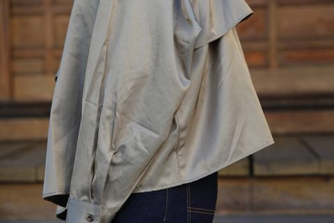 TRENCH SHIRT(Jie-20S-SH01) スタイル .2019.11.23