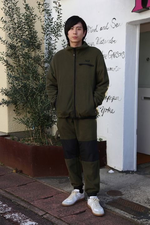 WIND AND SEA 新作 「SWITCH FLEECE 」& 「SWITCH FLEECE PANTS 」スタイル2019.11.30