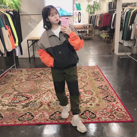 WIND AND SEA  WDS SWITCH FLEECE PANTS"OLIVE"style.2019.11.30