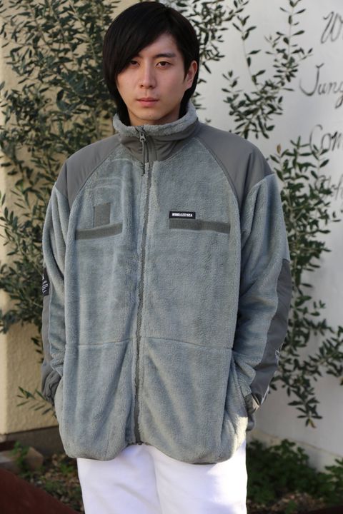 WDS MILITARY FLEECE JACKET"OLIVE"style.2019.11.23.