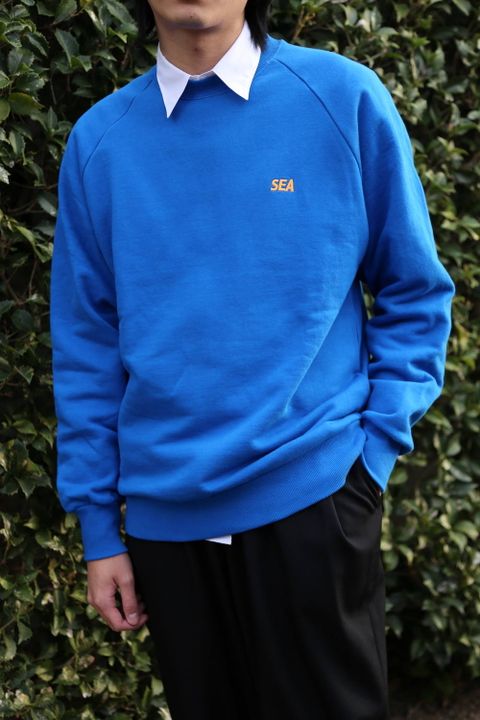 WIND AND SEA(ウィンダンシー) SEA SWEAT SHIRT"BLUE"Style.2019.11.11.