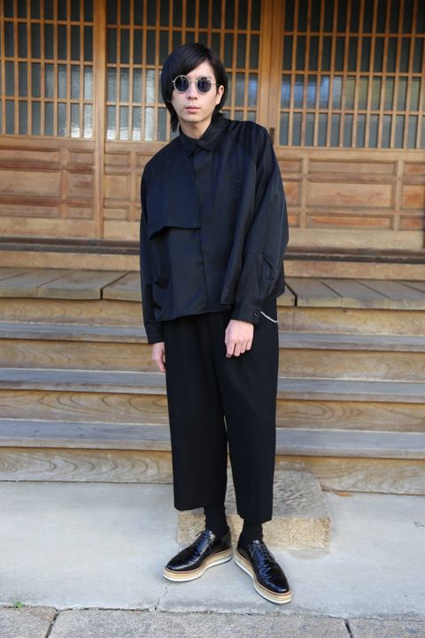 TRENCH SHIRT(Jie-20S-SH01) スタイル .2019.11.23