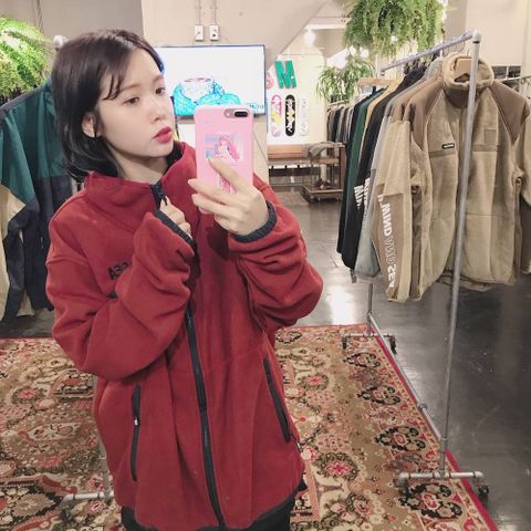 WIND AND SEA  WDS SWITCH FLEECE BLOUSON"BURGUNDY"style.2019.11.30